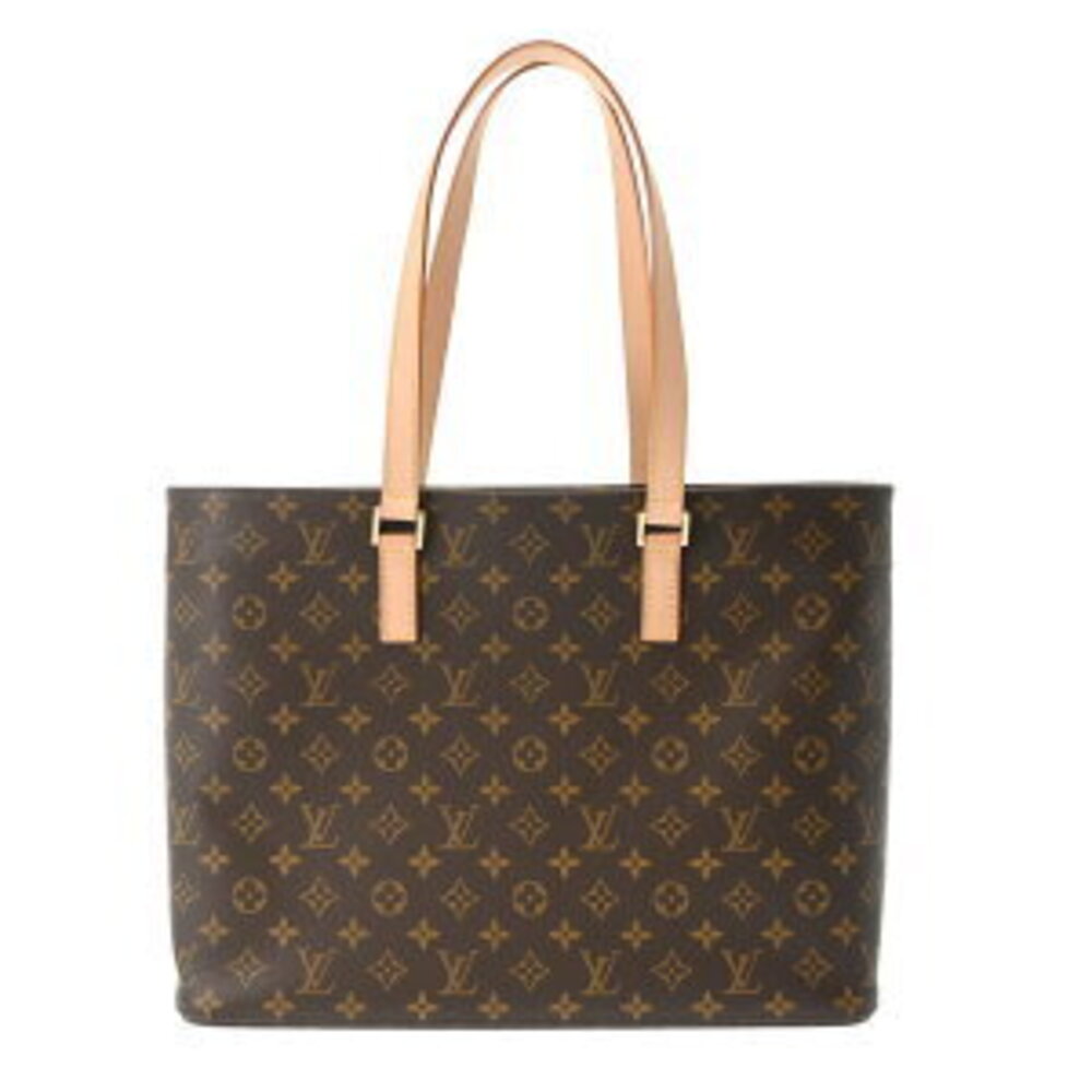 Louis Vuitton Monogram Luco Brown Canvas Tote Bag